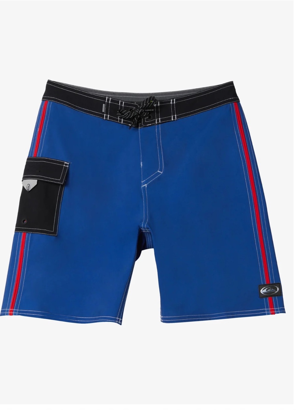 Quicksilver 24 Boardshorts Boys Saturn Solid Youth in Monaco Blue NWT